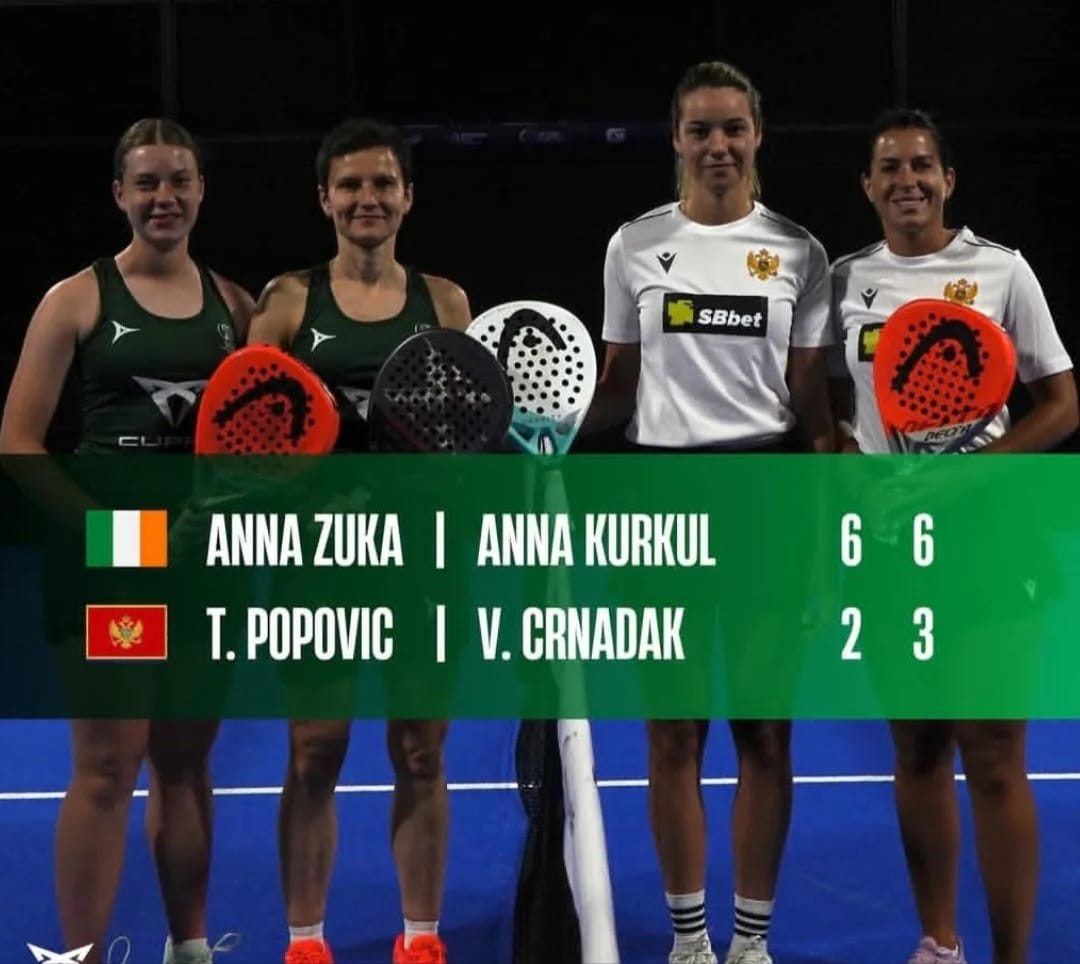 Anna Zuka and Anna Kurkul beat Montenegro 6-2 6-3